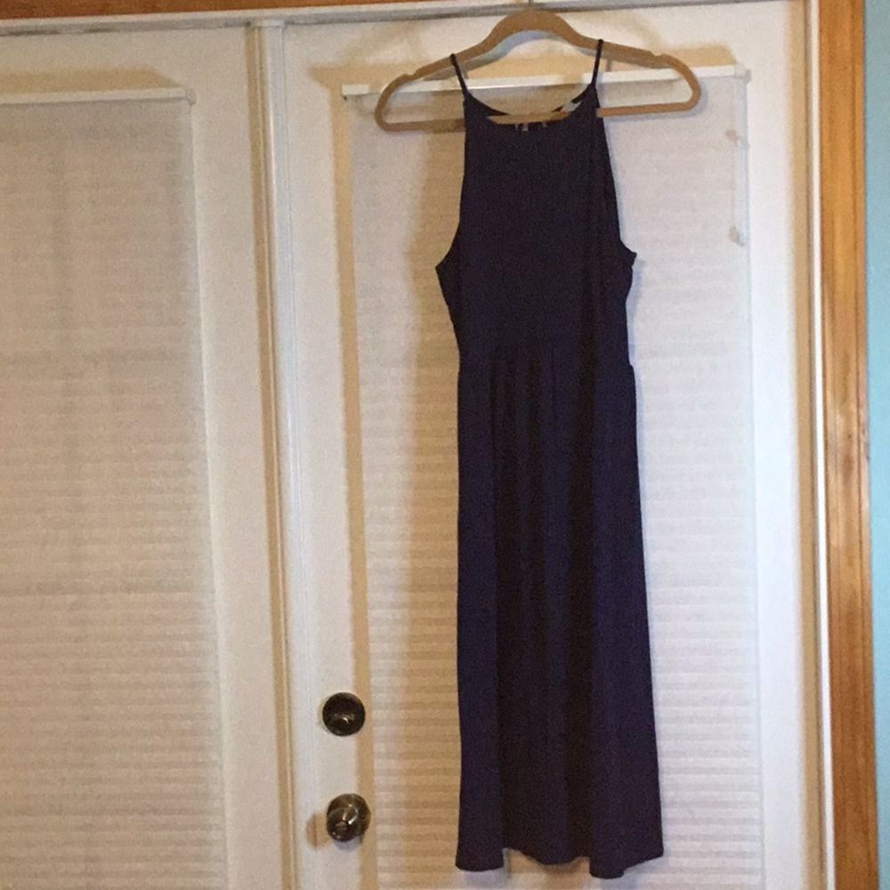 Ann Taylor Loft Navy Blue Dress Size Small